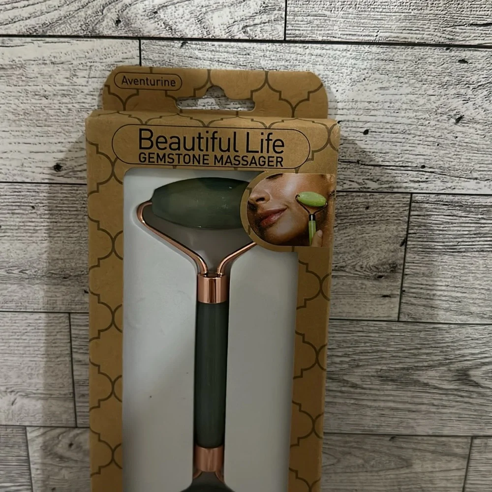 Aventurine gemstone massager new in box - Picture 2 of 4